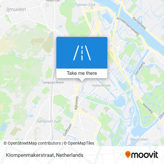 Klompenmakerstraat map