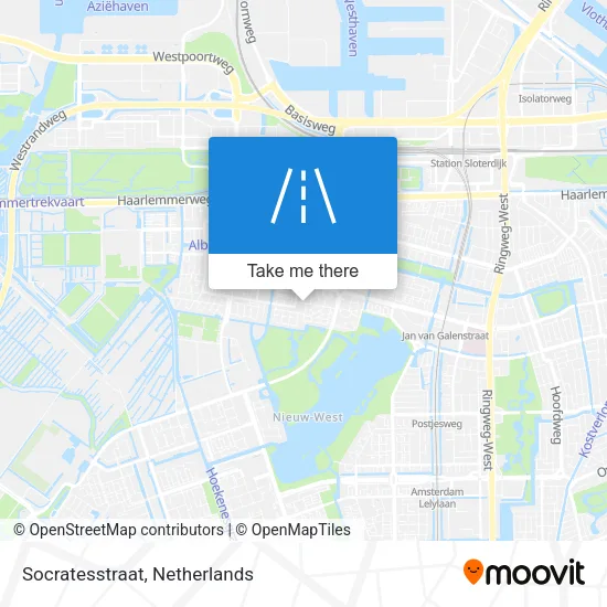 Socratesstraat map