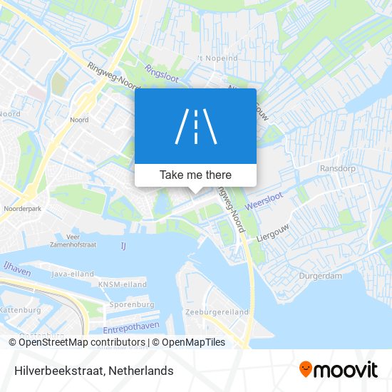 Hilverbeekstraat map