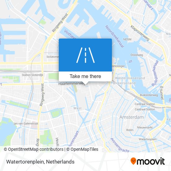 Watertorenplein map