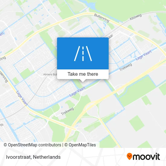 Ivoorstraat map