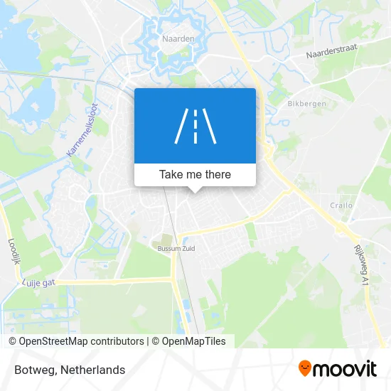 Botweg map