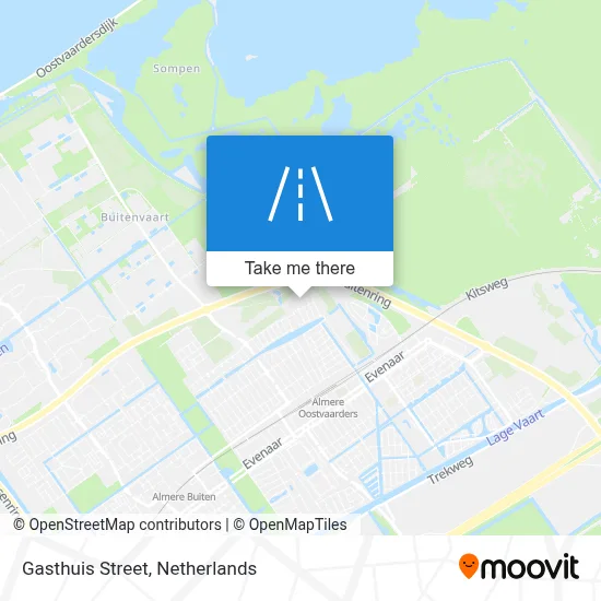 Gasthuisstraat map