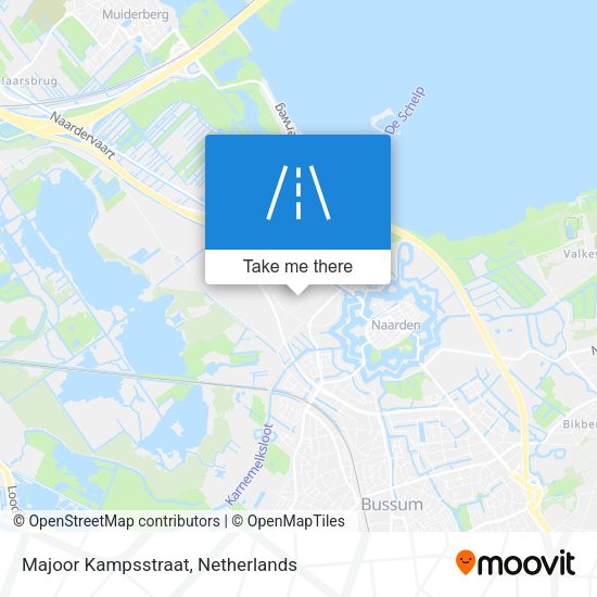 Majoor Kampsstraat map