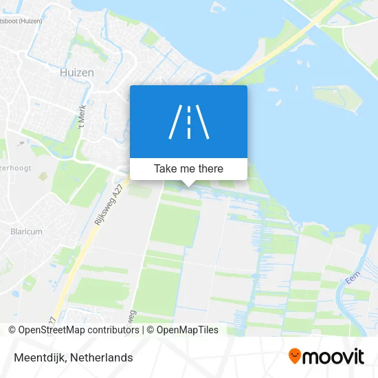 Meentdijk map