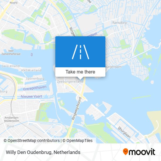Willy Den Oudenbrug map