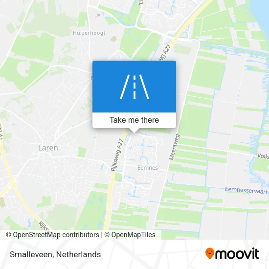 Smalleveen map