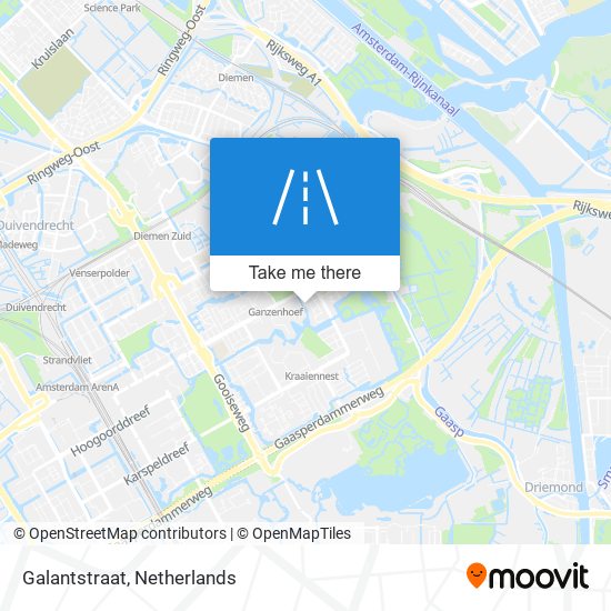 Galantstraat map