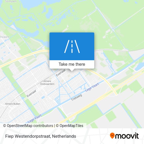 Fiep Westendorpstraat map