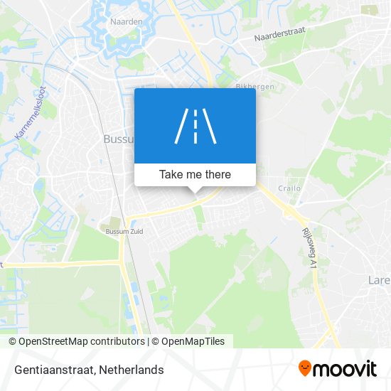 Gentiaanstraat map