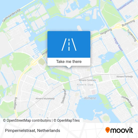Pimpernelstraat map