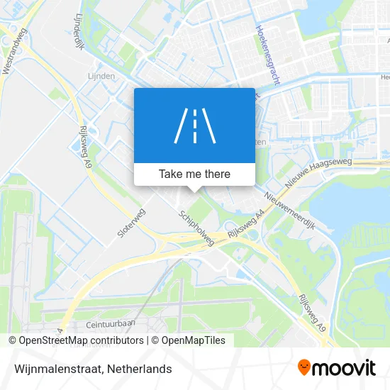 Wijnmalenstraat map