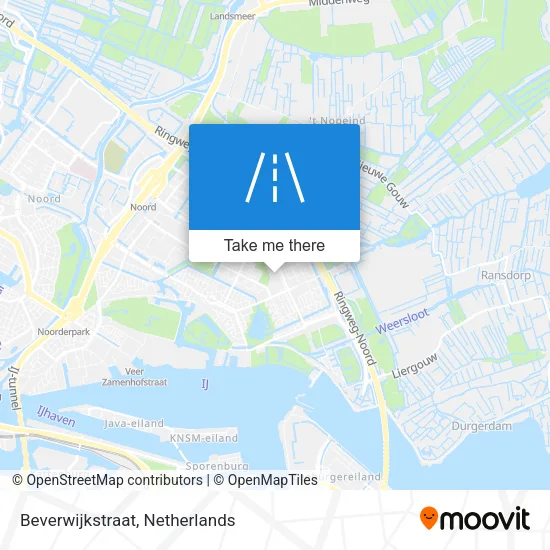 Beverwijkstraat map