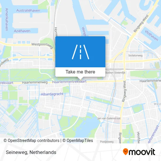 Seineweg map