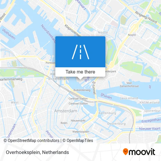 Overhoeksplein map