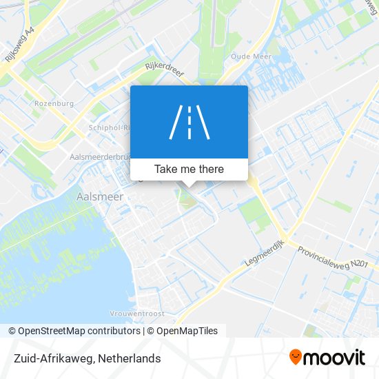 Zuid-Afrikaweg map