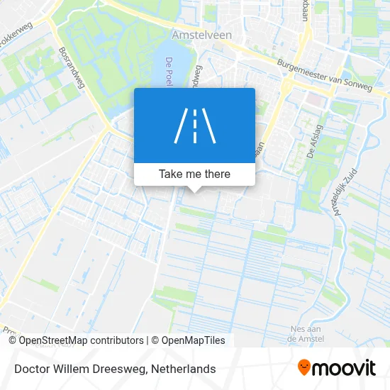 Doctor Willem Dreesweg map