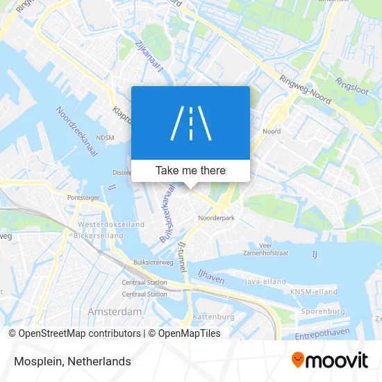 Mosplein map