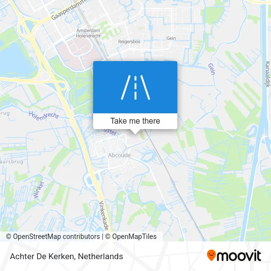 Achter De Kerken map