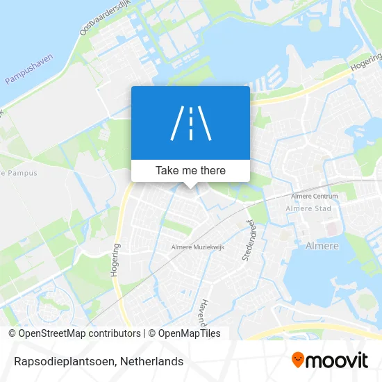 Rapsodieplantsoen map