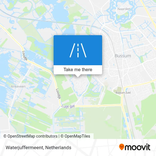 Waterjuffermeent map