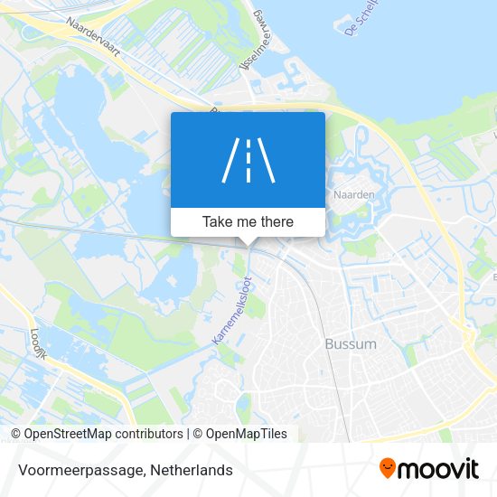 Voormeerpassage map