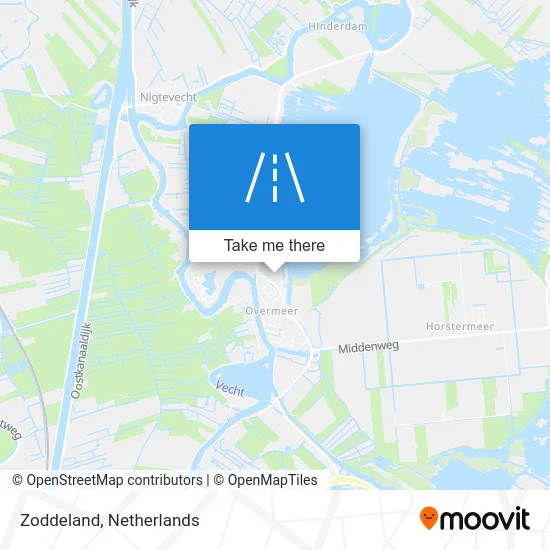 Zoddeland map