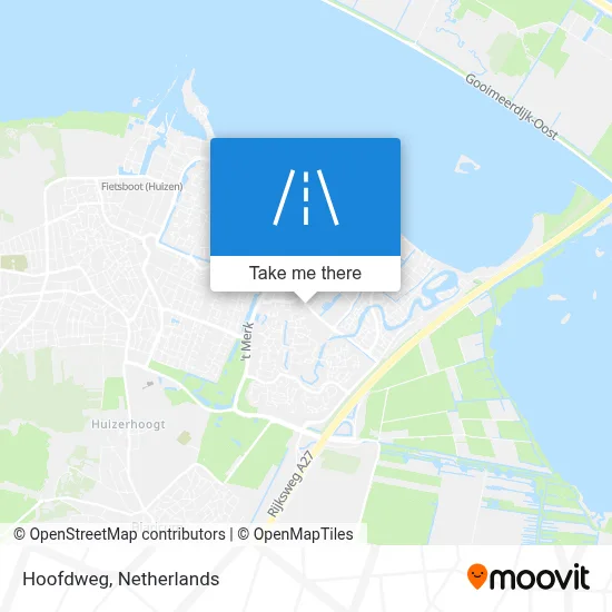 Hoofdweg map