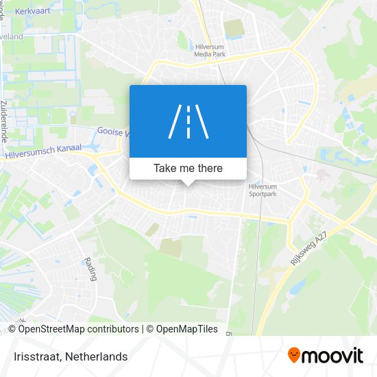 Irisstraat map