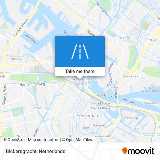 Bickersgracht map