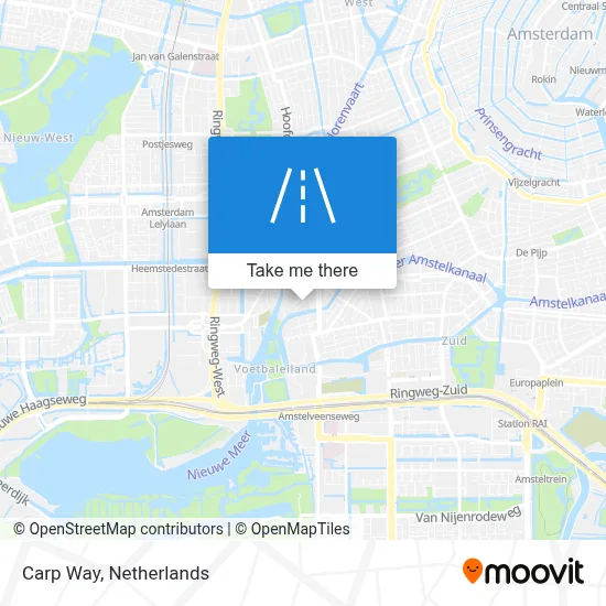 Karperweg map