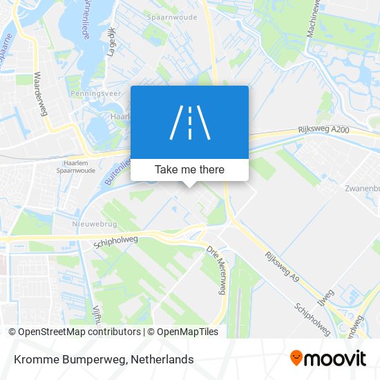 Kromme Bumperweg map