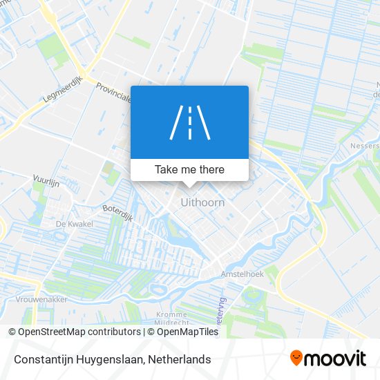 Constantijn Huygenslaan map