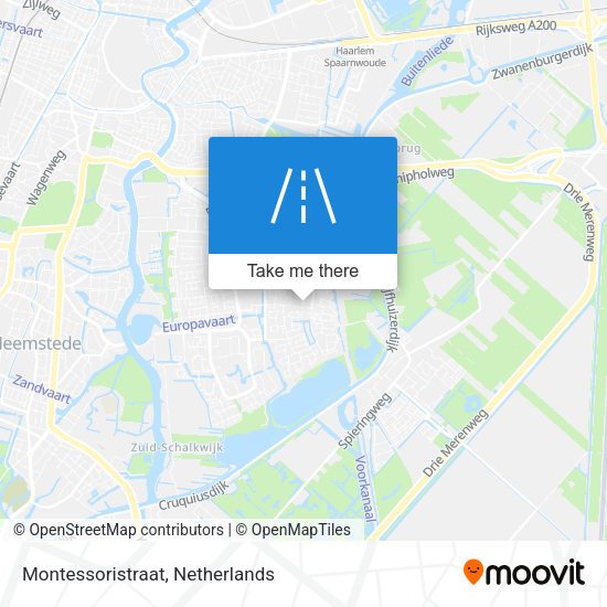 Montessoristraat map