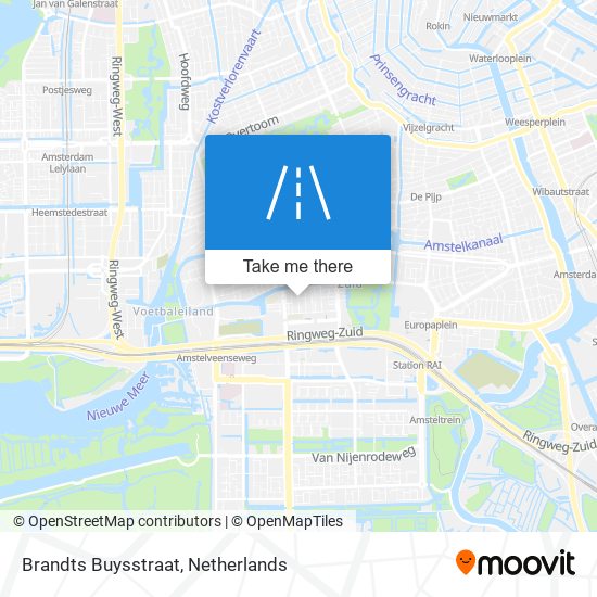 Brandts Buysstraat map