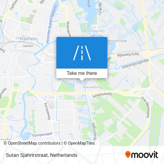 Sutan Sjahrirstraat map