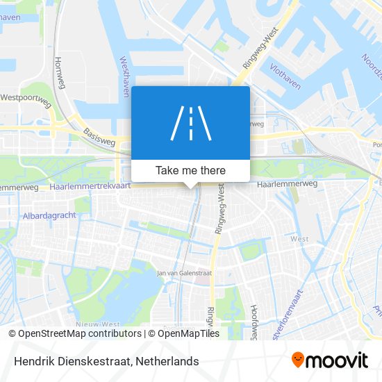 Hendrik Dienskestraat Karte