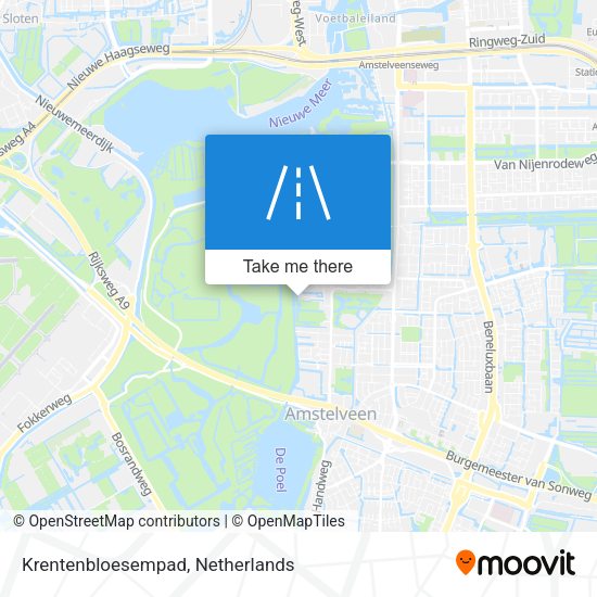 Krentenbloesempad map