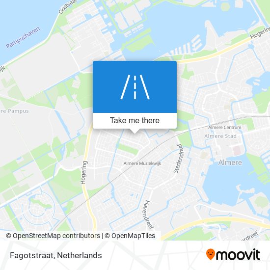 Fagotstraat map