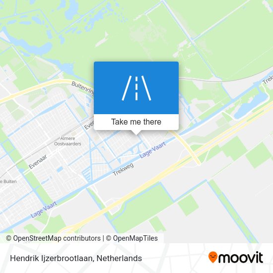 Hendrik Ijzerbrootlaan map