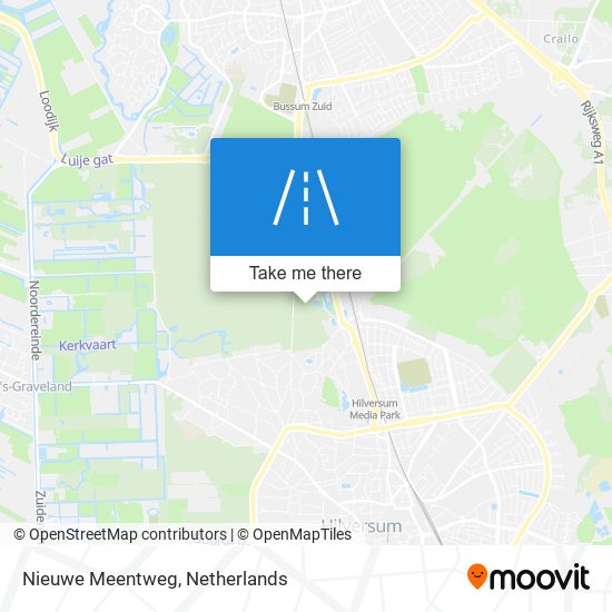 Nieuwe Meentweg map