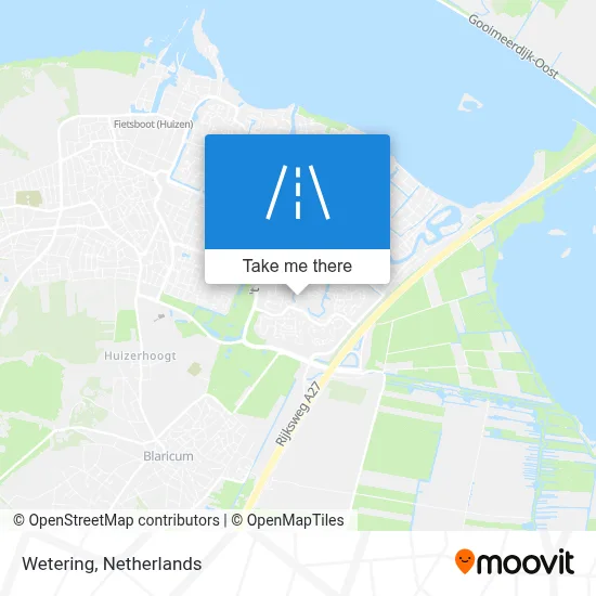 Wetering map