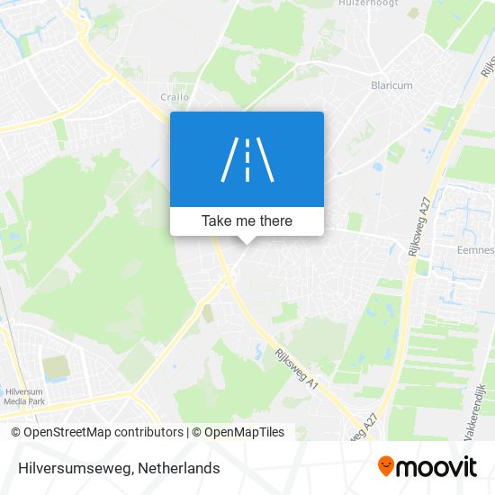 Hilversumseweg map