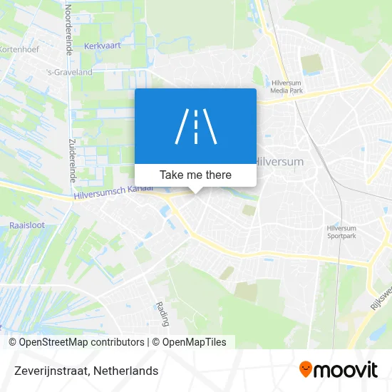 Zeverijnstraat map