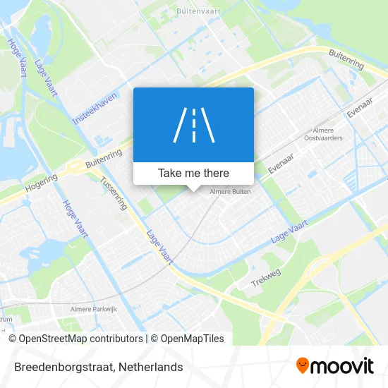 Breedenborgstraat map