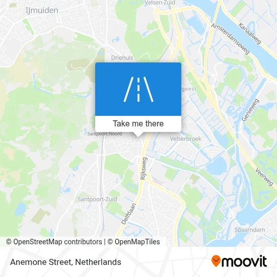 Anemonenstraat map