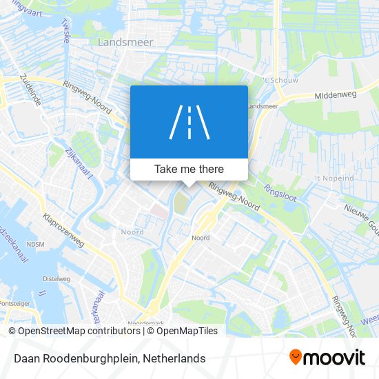 Daan Roodenburghplein map