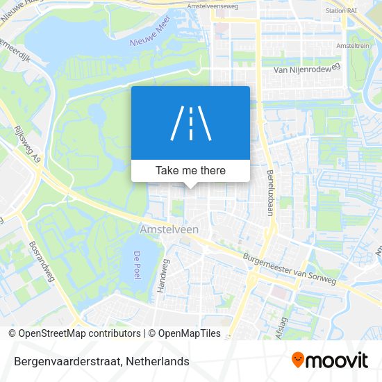Bergenvaarderstraat map