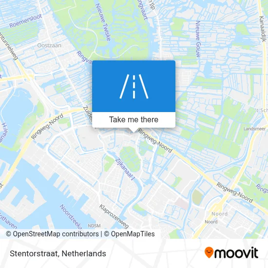 Stentorstraat Karte