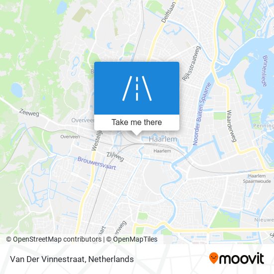 Van Der Vinnestraat map